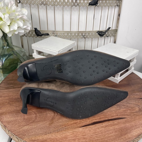 Espace Guest Womens Booties Toe Suede size 9B. - Picture 7 of 8